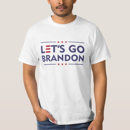 Laten we Brandon gaan T-shirt (Voorkant)