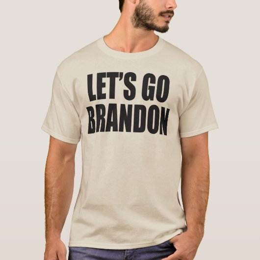Laten we Brandon gaan T-shirt (Voorkant)