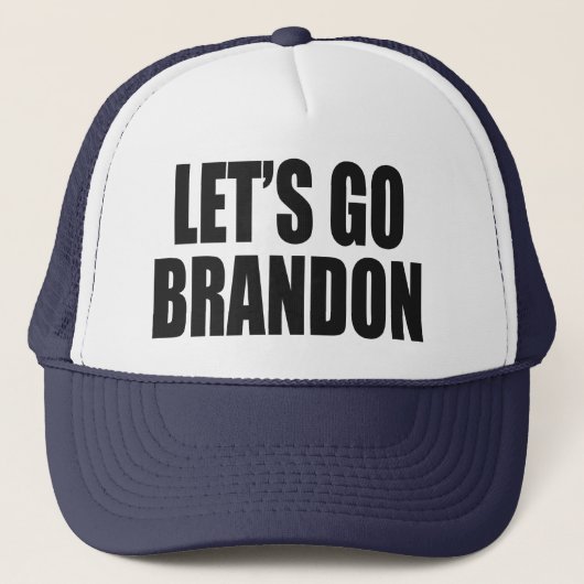 Laten we Brandon gaan Trucker Pet (Voorkant)