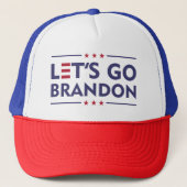 Laten we Brandon gaan Trucker Pet (Voorkant)
