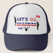 Laten we Brandon gaan Trucker Pet (Voorkant)