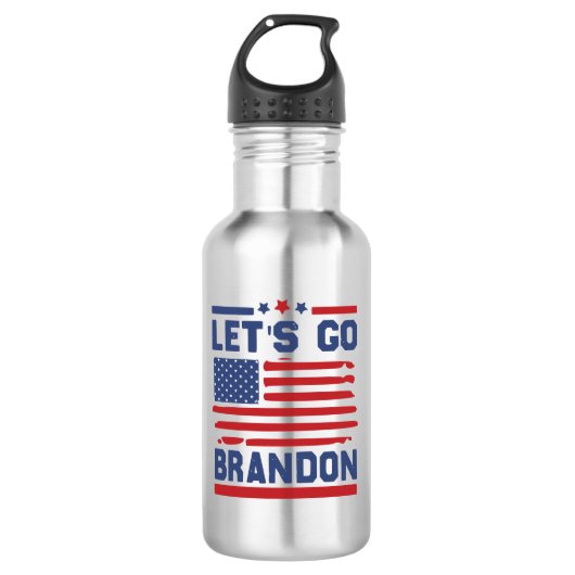 Laten we Brandon gaan Waterfles (Voorkant)