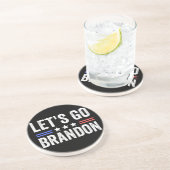 Laten we Brandon gaan Zandsteen Onderzetter (Zijkant)