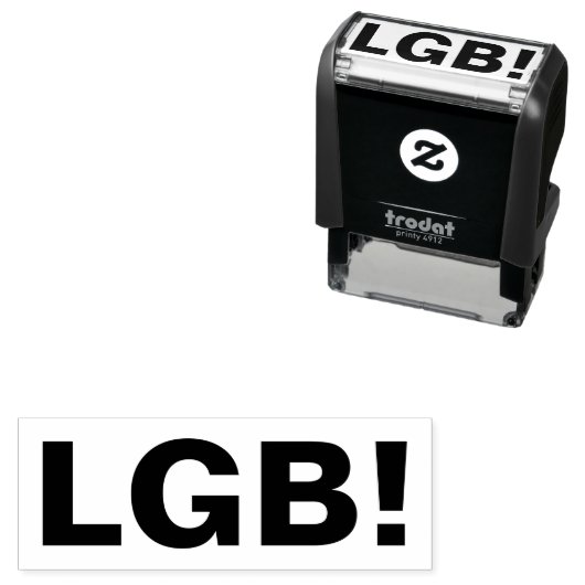 Laten we Brandon gaan! Zelfinktende Stempel (In situ)