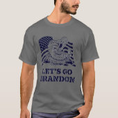 Laten we Brandon Gadsden Vlag gaan doen T-shirt (Voorkant)