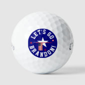 Laten we Brandon Golf Balls gaan doen Golfballen (Voorkant)