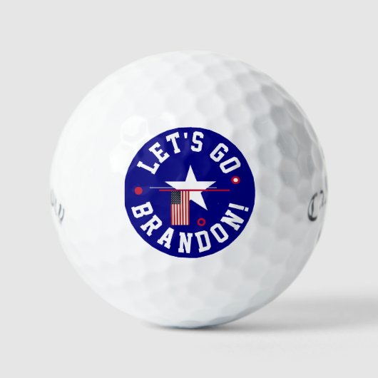 Laten we Brandon Golf Balls gaan doen Golfballen (Voorkant)