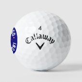 Laten we Brandon Golf Balls gaan doen Golfballen (Logo)