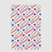 Laten we Brandon Golf Towel gaan Golfhanddoek (Voorkant)