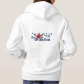 Laten we Brandon Hoodie gaan (Achterkant)