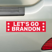 Laten we Brandon IVR Bumpersticker gaan (Op auto)