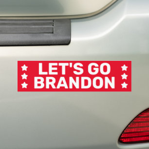Laten we Brandon IVR Bumpersticker gaan