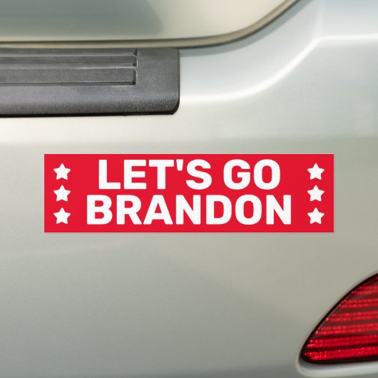 Laten we Brandon IVR Bumpersticker gaan (Op auto)