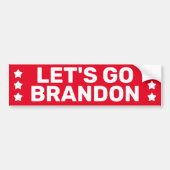 Laten we Brandon IVR Bumpersticker gaan (Voorkant)