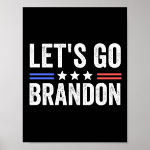 LATEN WE BRANDON-kardinaal GAAN Poster