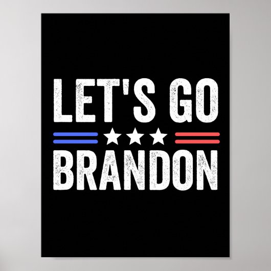 LATEN WE BRANDON-kardinaal GAAN Poster (Voorkant)