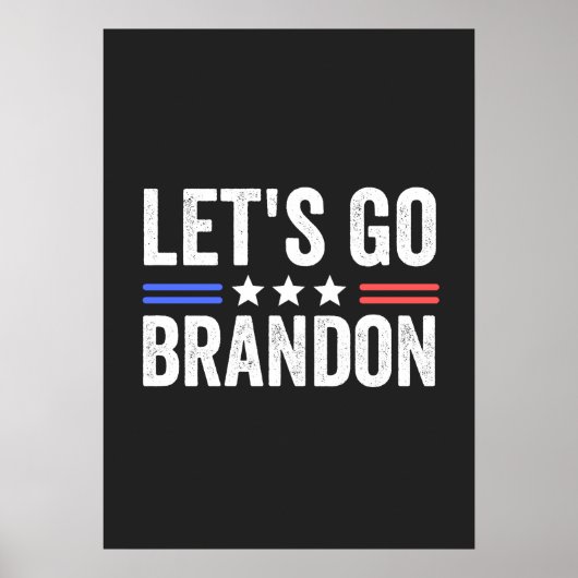 LATEN WE BRANDON-kardinaal GAAN Poster (Voorkant)