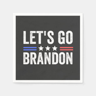 LATEN WE BRANDON-kardinaal GAAN Servet