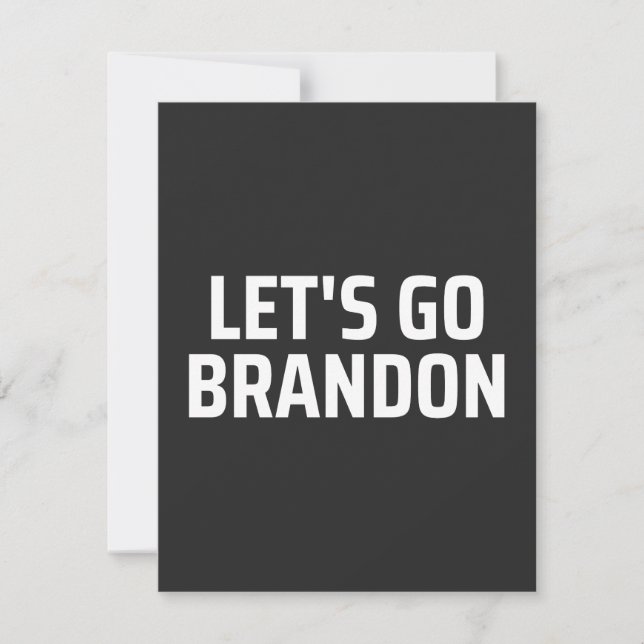 laten we brandon magneet gaan (Voorkant)