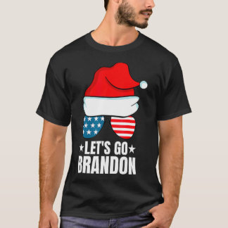 Laten we Brandon met kerstfeest gaan. T-shirt