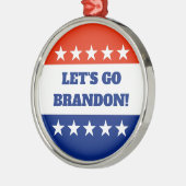 Laten we Brandon Metal Ornament gaan (Links)