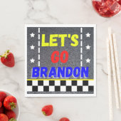 Laten we Brandon Napkins gaan halen Servet (Insitu)