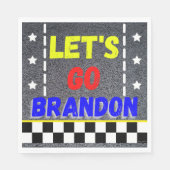 Laten we Brandon Napkins gaan halen Servet (Voorkant)