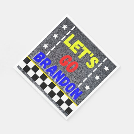 Laten we Brandon Napkins gaan halen Servet (Hoek)