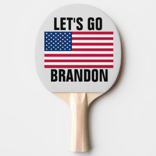 LATEN WE BRANDON Ping Pong Paddle GAAN Tafeltennisbatje