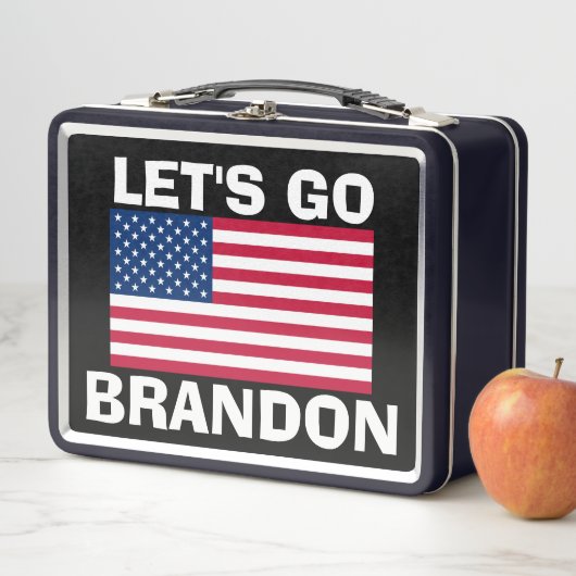 LATEN WE BRANDON RETRO METAL LUNCHBOX GAAN (In situ)