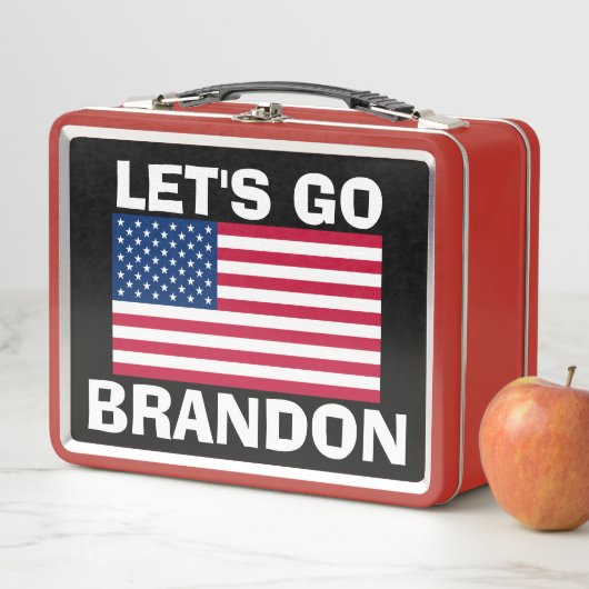 LATEN WE BRANDON RETRO METAL LUNCHBOX GAAN (In situ)