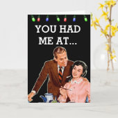 LATEN WE BRANDON ROMANTIC CHRISTMAS CARDS GAAN. KAART (Gele Bloem)