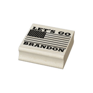 LATEN WE BRANDON RUBBER STAMPS GAAN RUBBERSTEMPEL