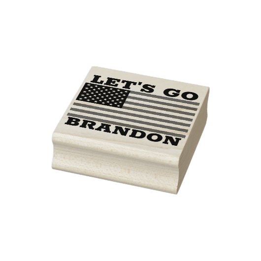LATEN WE BRANDON RUBBER STAMPS GAAN RUBBERSTEMPEL (Stempel)