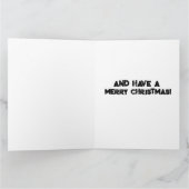 LATEN WE BRANDON SANTA BIDEN BIG CHRISTMAS KAART G (Binnen)