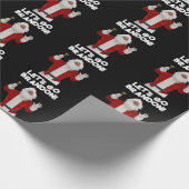 LATEN WE BRANDON SANTA CLAUS BIDEN WRAPPING PAPER CADEAUPAPIER (Hoek)