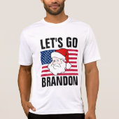 LATEN WE BRANDON SANTA CLAUS T-Shirts (Voorkant)