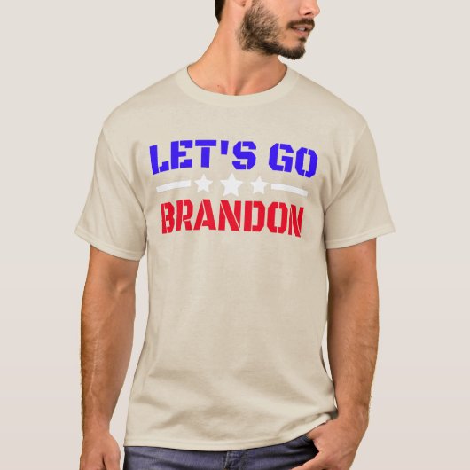 Laten we Brandon T-Shirt gaan (Voorkant)