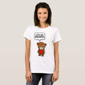 LATEN WE BRANDON TEDDY BEAR T-Shirts GAAN (Voorkant volledig)
