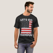 Laten we Brandon tegen Joe Biden Chant gaan T-shirt (Voorkant volledig)