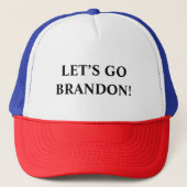 Laten we Brandon Trucker Hat gaan halen Trucker Pet (Voorkant)