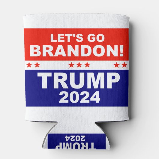 Laten we Brandon TRUMP 2024 gaan Blikjeskoeler (Achterkant)