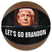 LATEN WE BRANDON TRUMP BASKETBALL GAAN BASKETBAL (Voorkant)