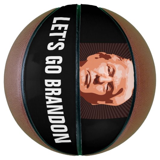 LATEN WE BRANDON TRUMP BASKETBALL GAAN BASKETBAL (Verticaal)