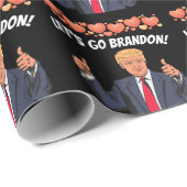 LATEN WE BRANDON TRUMP VALENTIJNSE WRAPPING PAPIER (Rol Hoek)