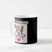 LATEN WE BRANDON VALENTIJNSDAG COFFEE MUGS GAAN. KOFFIEMOK (Voorkant links)