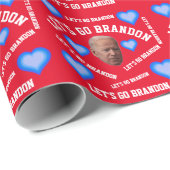 LATEN WE BRANDON VALENTIJNSDAG GAAN CADEAUPAPIER (Rol Hoek)