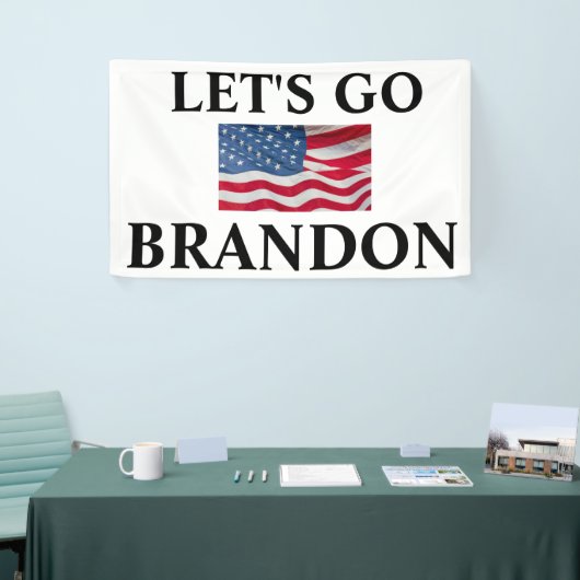 Laten we Brandon Vinyl Banner gaan (Beurs)