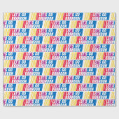 Laten we Brandon Wrapping Paper gaan gebruiken Cadeaupapier (Vlak)