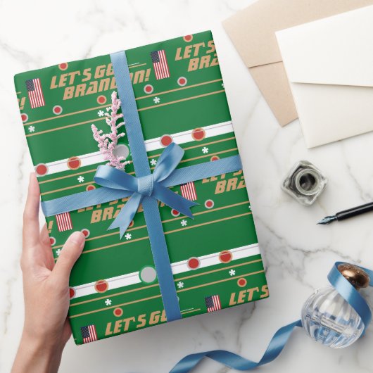Laten we Brandon Wrapping Paper gaan gebruiken Cadeaupapier (Geschenken)